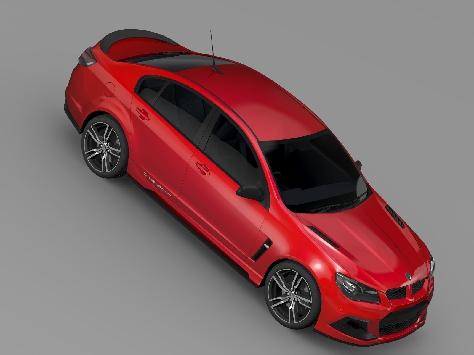 HSV Clubsport Gen F2 2017 3D model_3