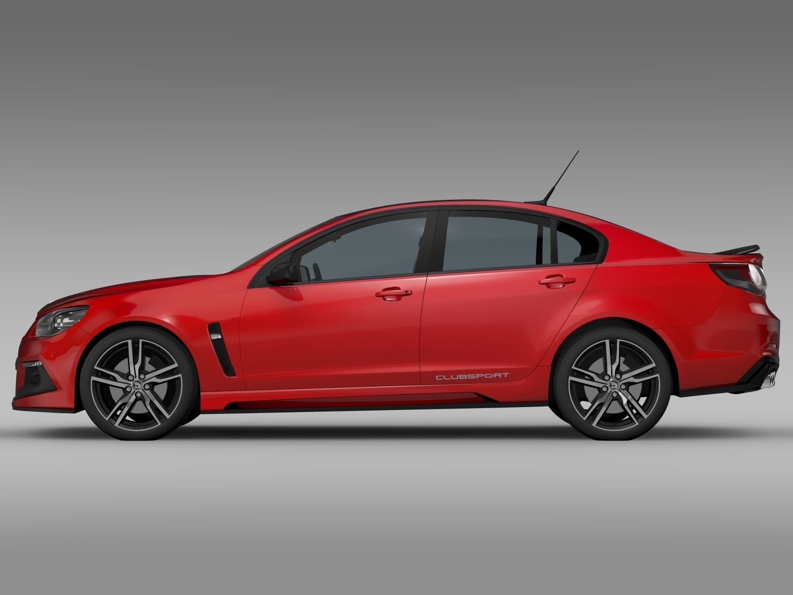 HSV Clubsport Gen F2 2017 3D model_5