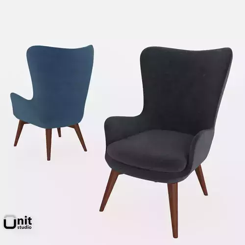 Niels Wing Chair by West Elm