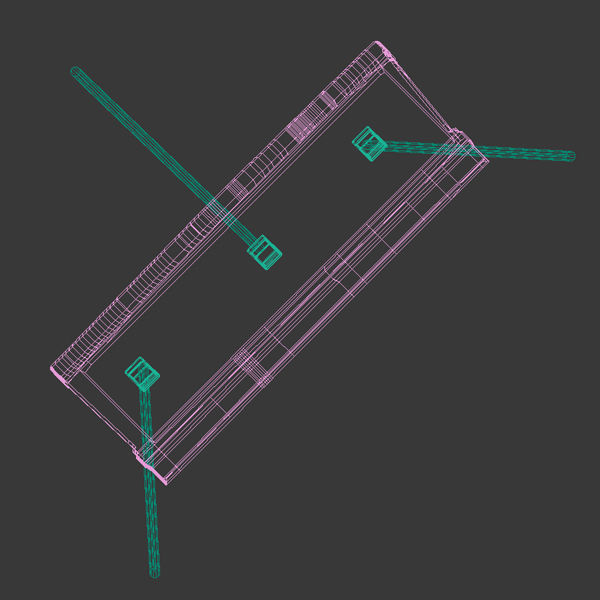 Post It Easel - Vray 3D model_6