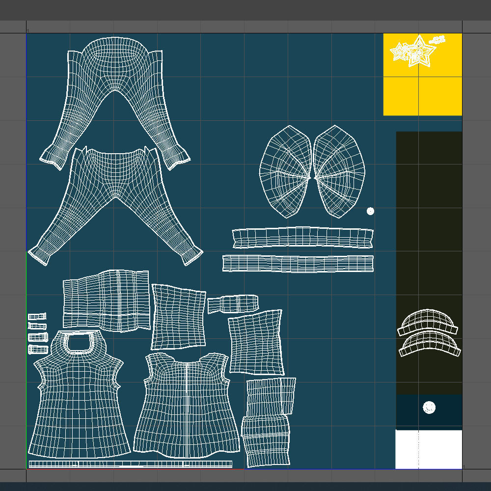 Policeman Cartoon 02 3D model_18