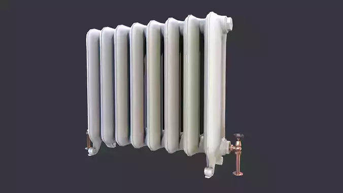 Radiator low poly