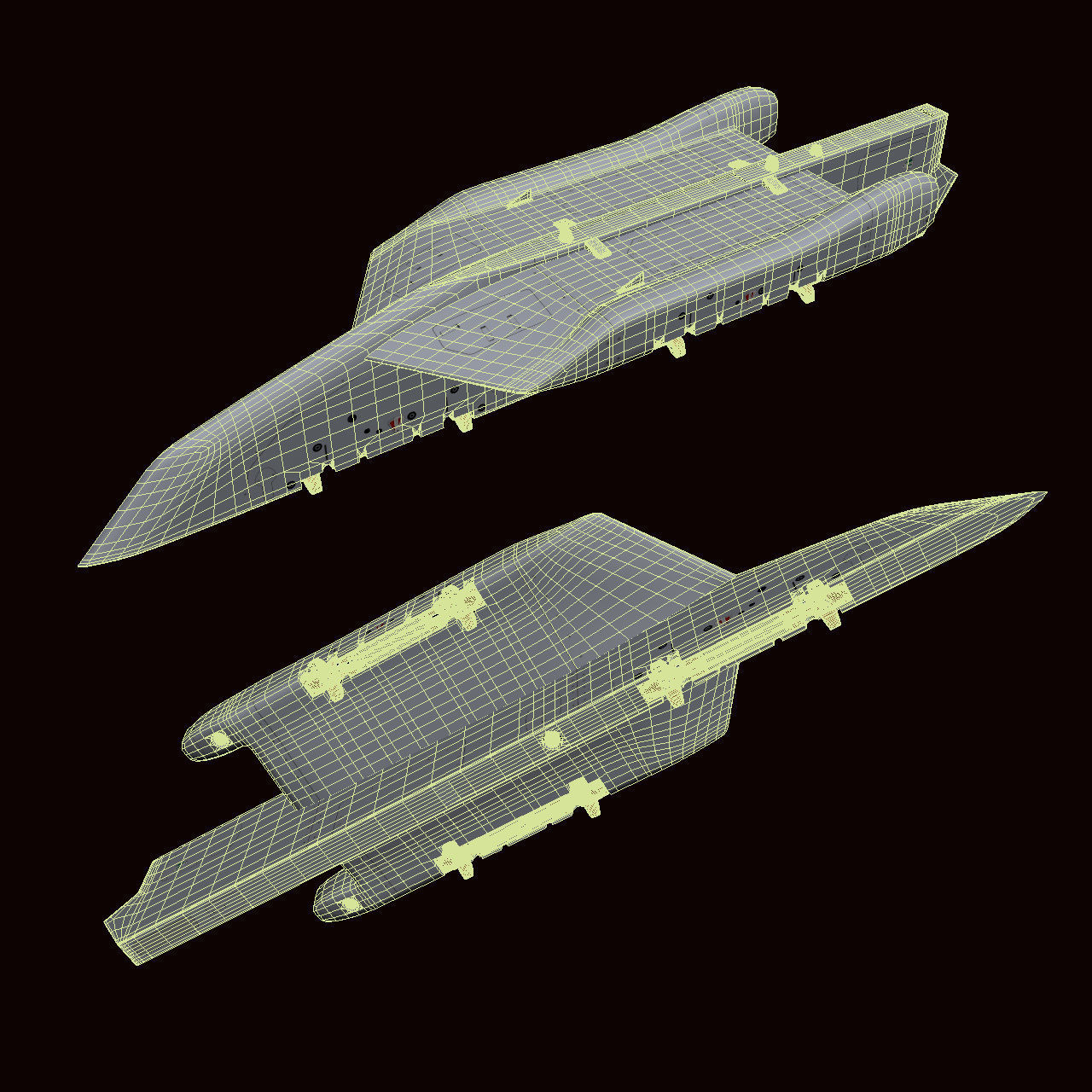 AT 730 Store Rack 3D model_6