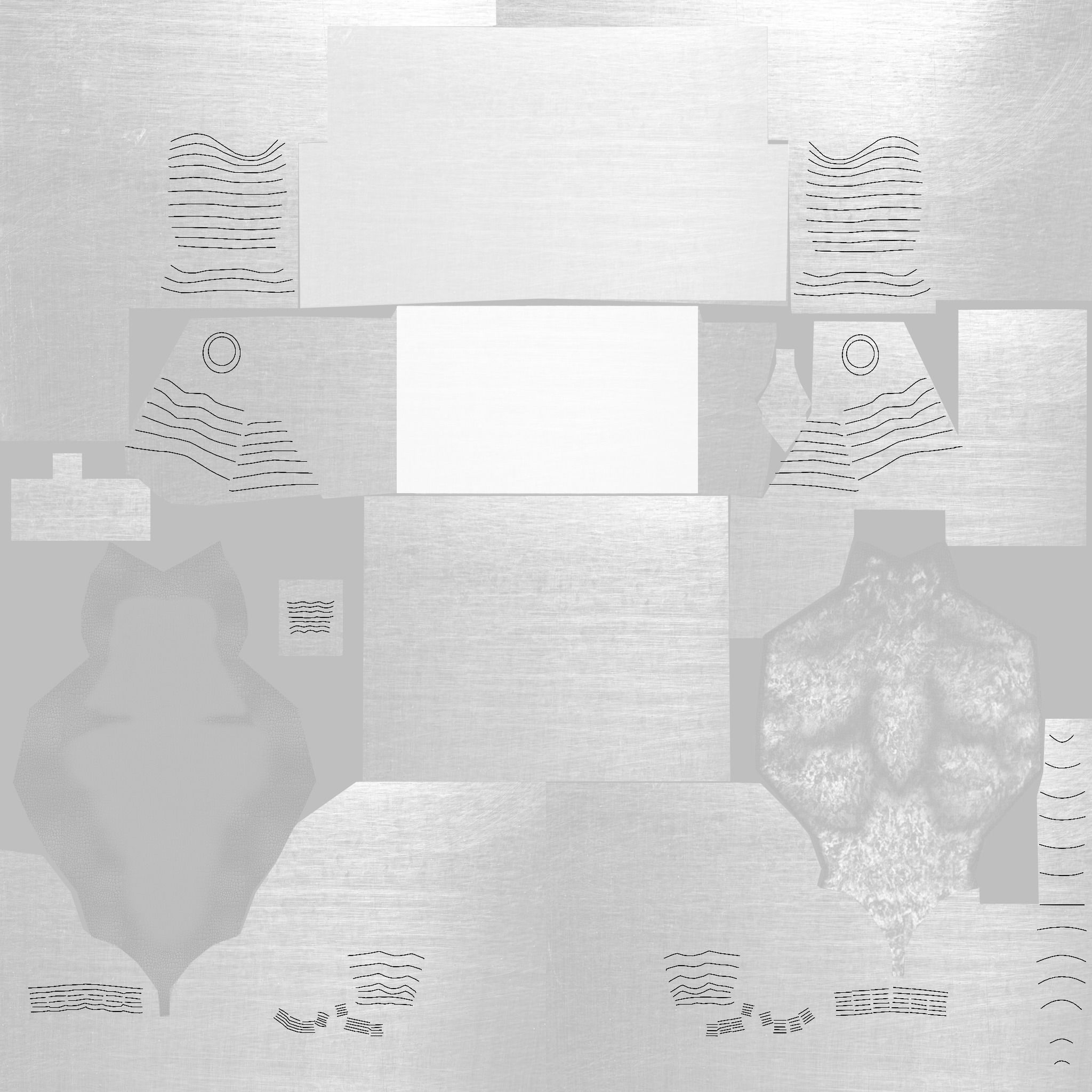 Cybernetic Frog - low poly 3D model_10