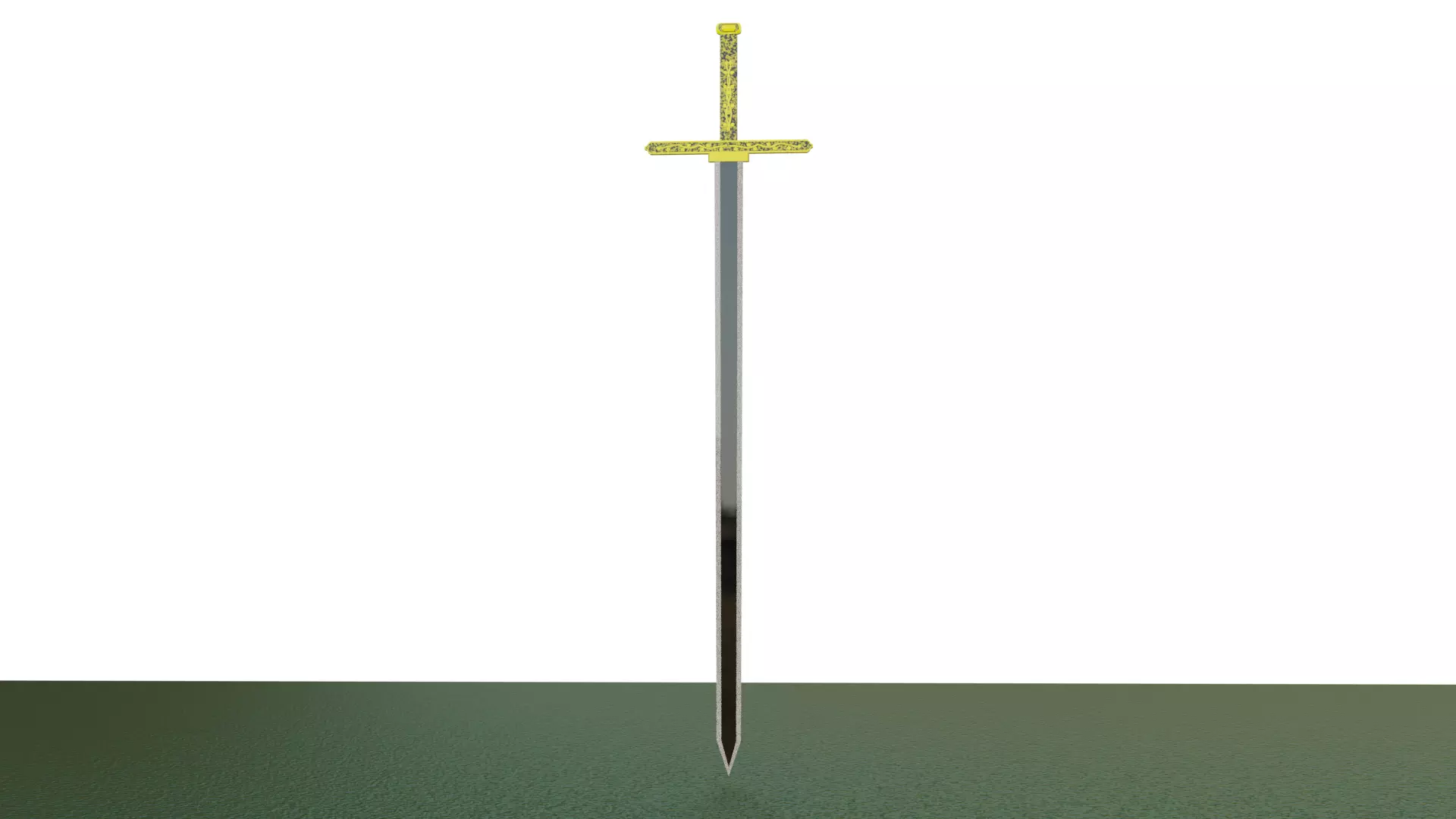 Long sword 3D model Free 3D model