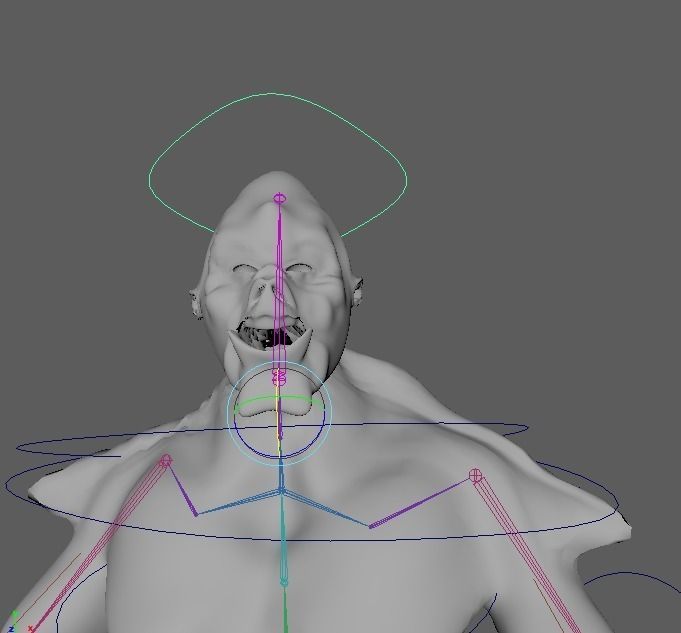 Hybrid Alien Low-poly 3D model_18