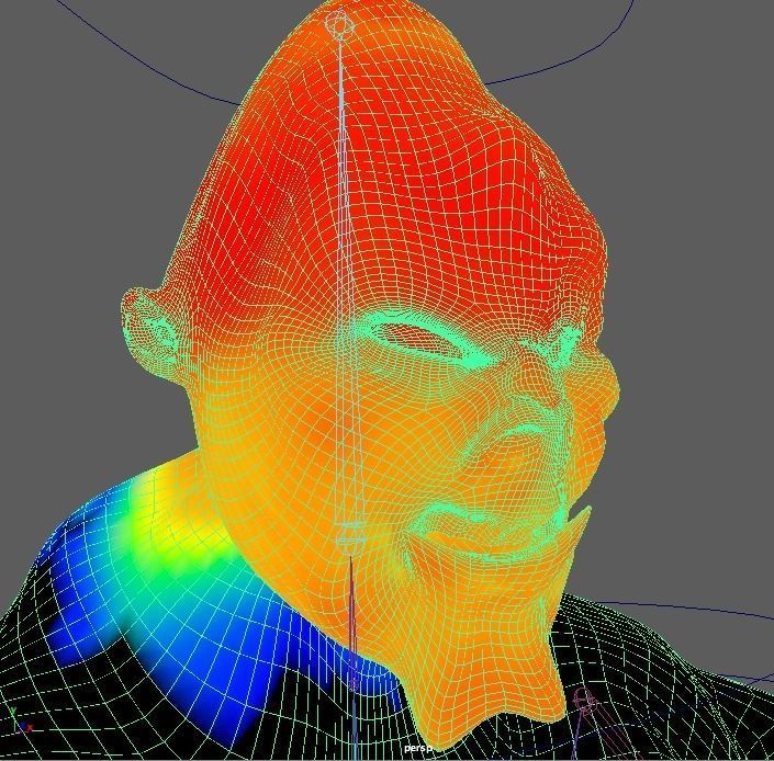 Hybrid Alien Low-poly 3D model_20