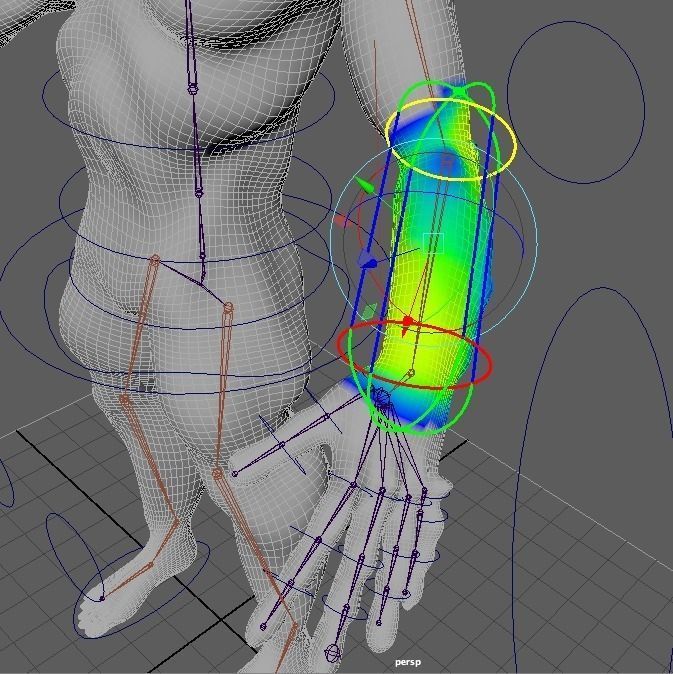 Hybrid Alien Low-poly 3D model_19