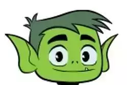 TEEN TITANS GO BEAST BOY COOKIE-FONDANT CUTTER WITH MARKER