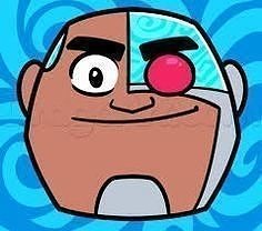 TEEN TITANS GO CYBORG COOKIE-FONDANT CUTTER WITH MARKER 3D print model