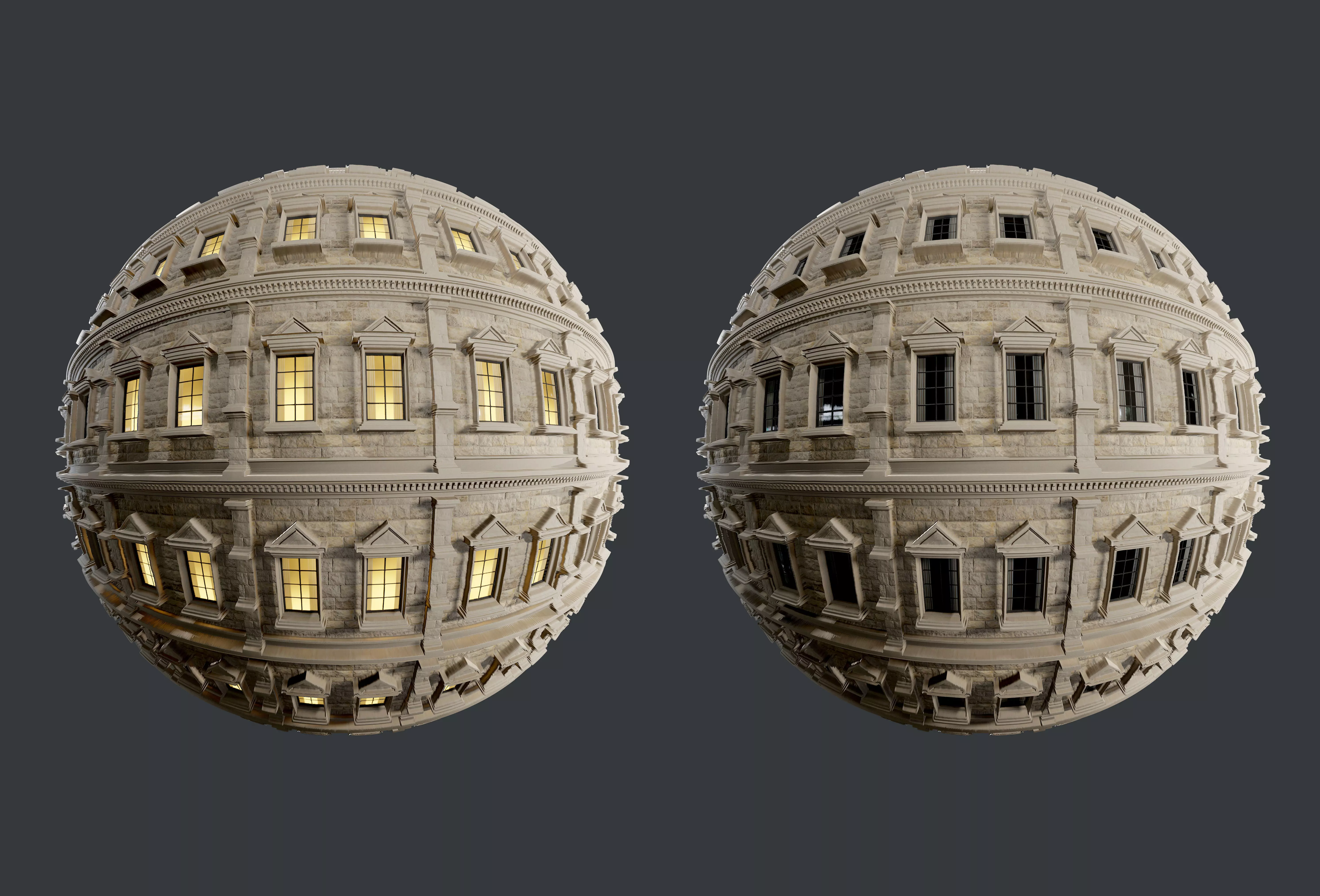 Building Facade Seamless PBR Texture 01 Texture_0