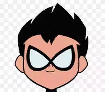 TEEN TITANS GO ROBIN COOKIE-FONDANT CUTTER WITH MARKER