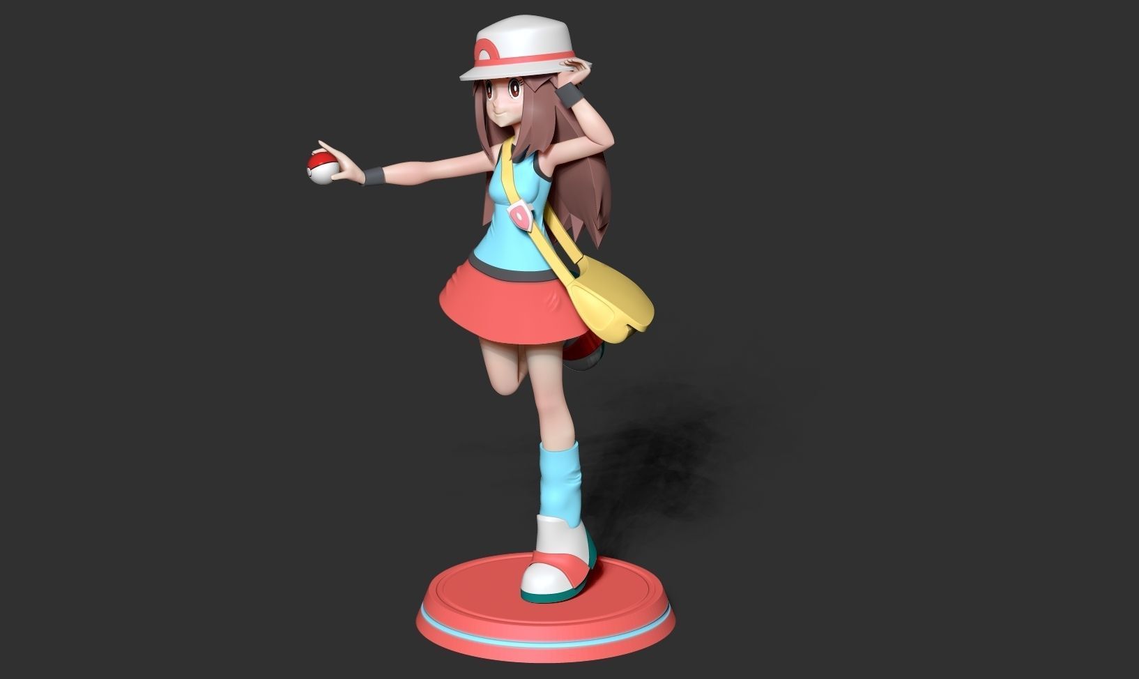 Leaf - Pokemon Trainer 3D print model_6