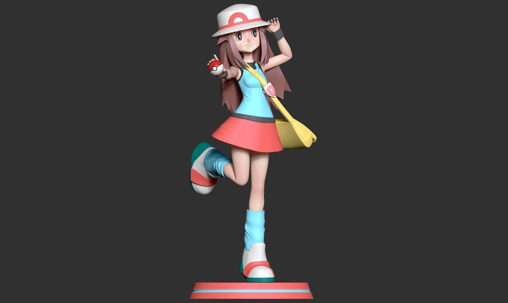 Leaf - Pokemon Trainer 3D print model_11