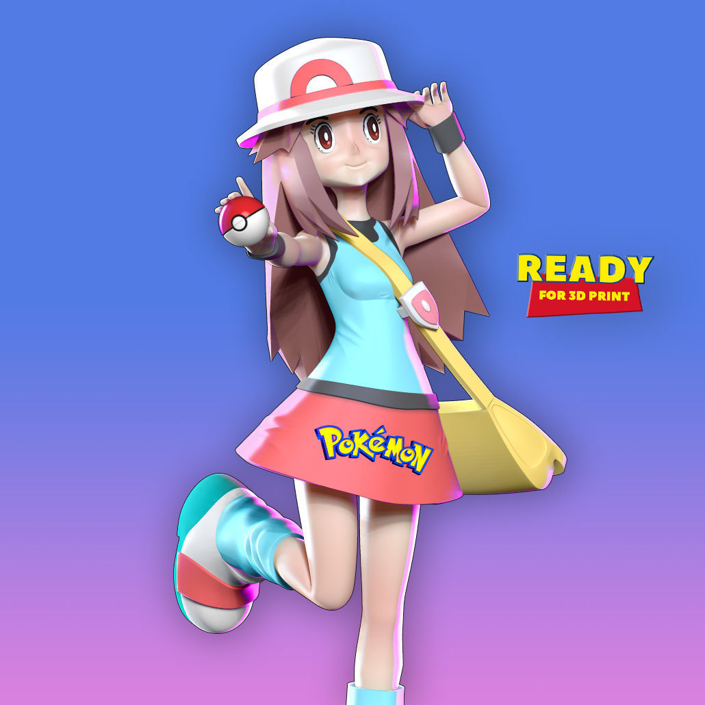 Leaf - Pokemon Trainer 3D print model_18