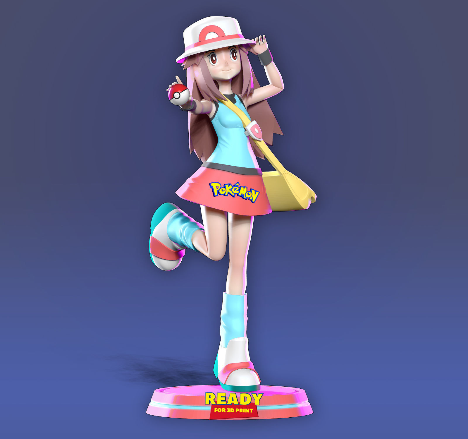 Leaf - Pokemon Trainer 3D print model_5