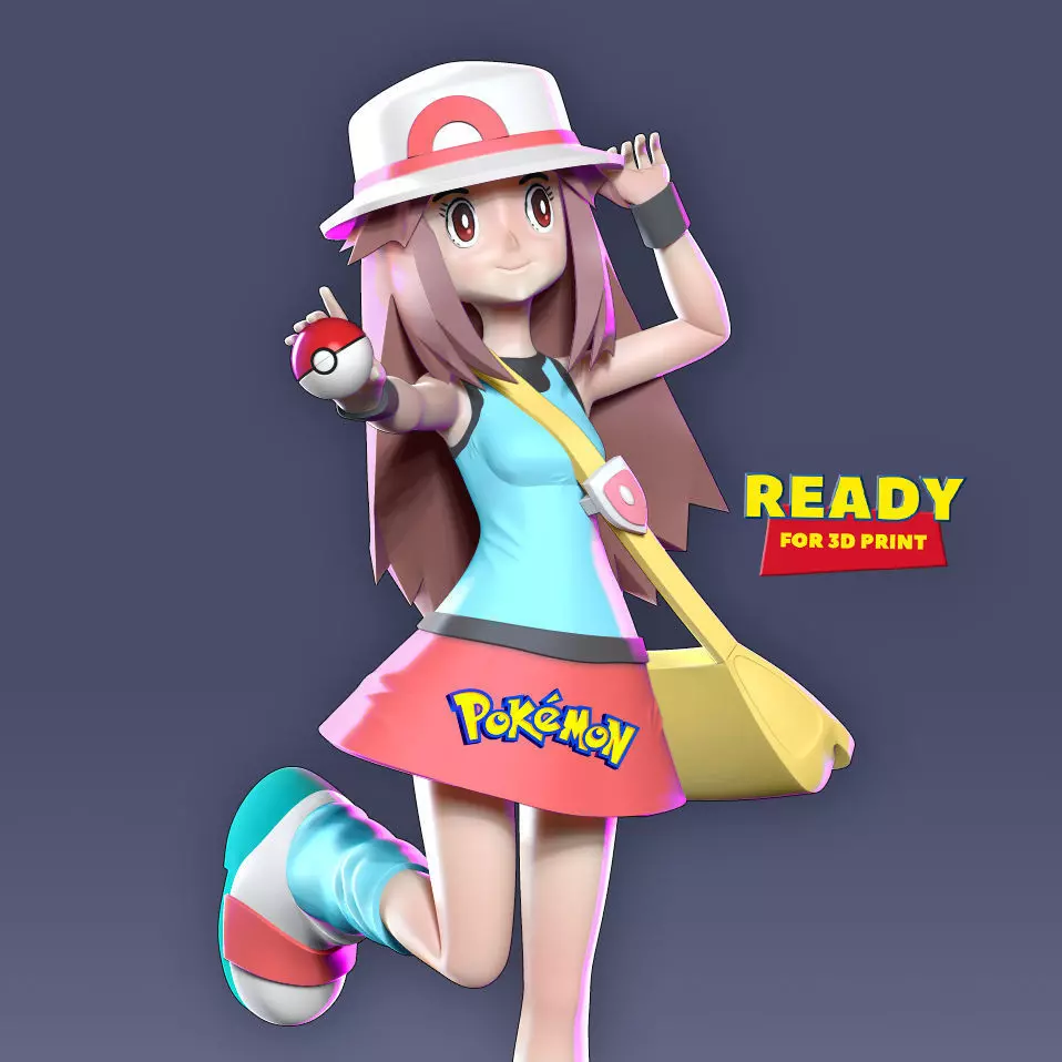 Leaf - Pokemon Trainer 3D print model_0