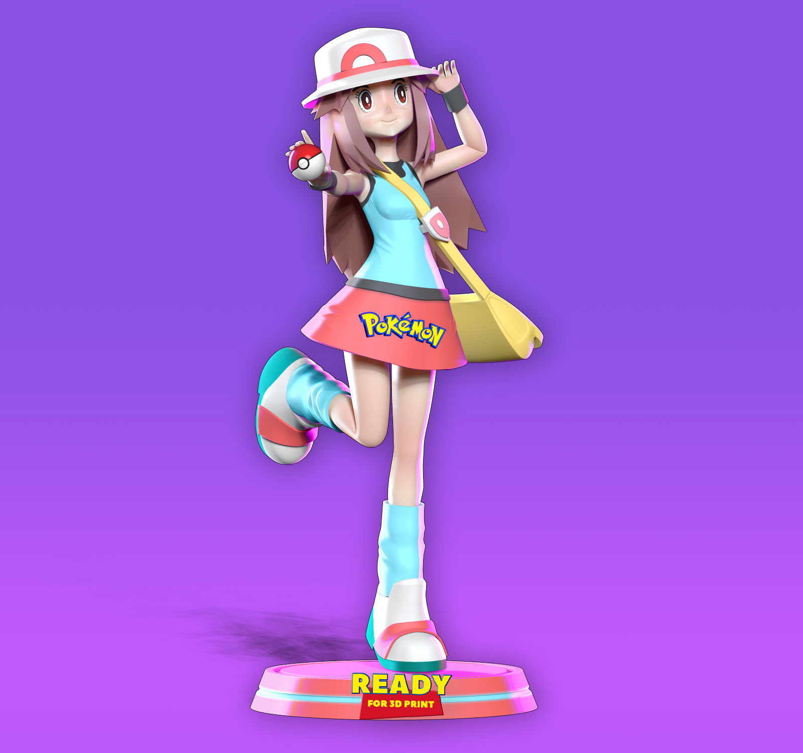 Leaf - Pokemon Trainer 3D print model_13