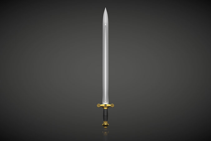 Sword Low-poly 3D model