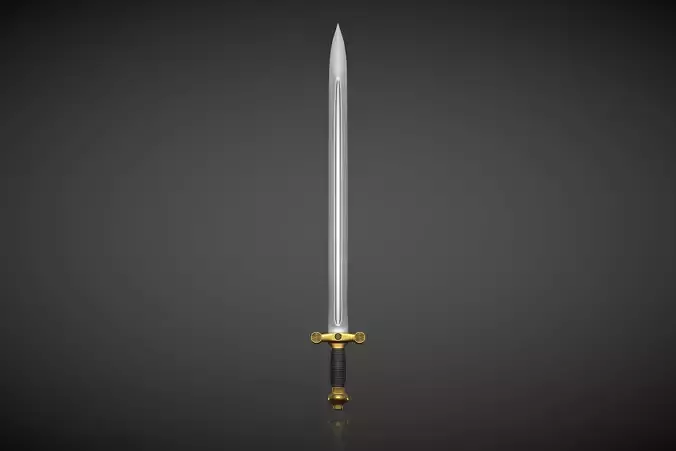 Sword Low-poly 3D model
