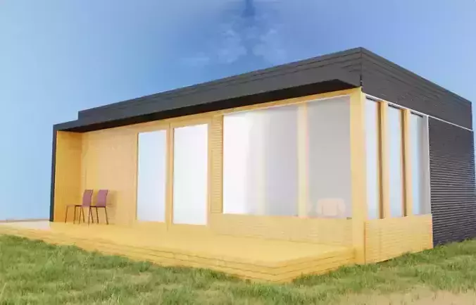 Modern house prefab 
