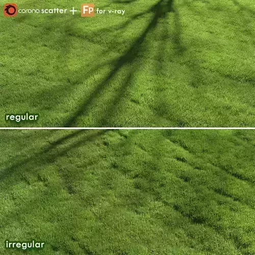 lawn grass 3D model