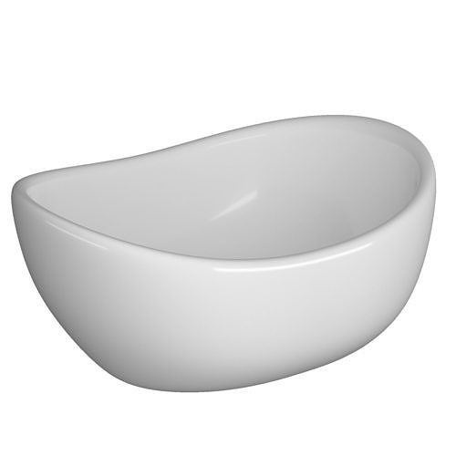 Table Top Wash Basin in oval shape 3D model Modeled in 3ds max  3D model