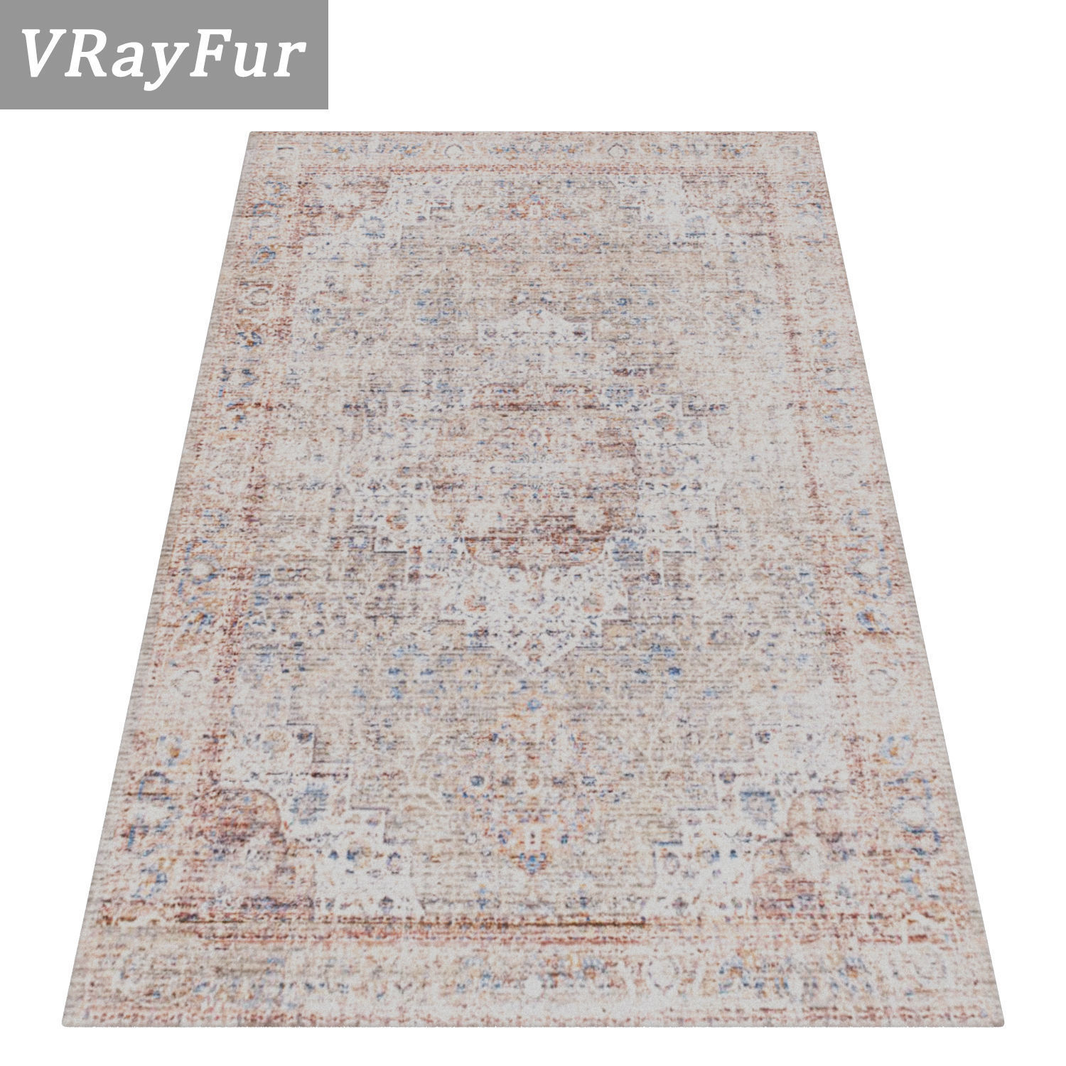 Rug Set 1305 3D model_2