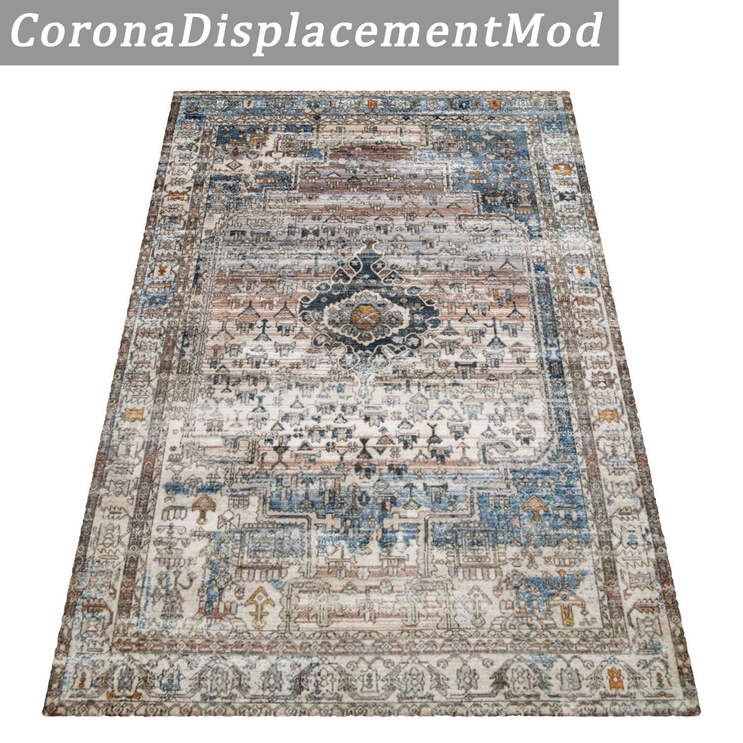 Rug Set 1305 3D model_4