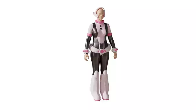 ochako  uraraka armor  helmet boku no hero academia 3D printing 3D print model
