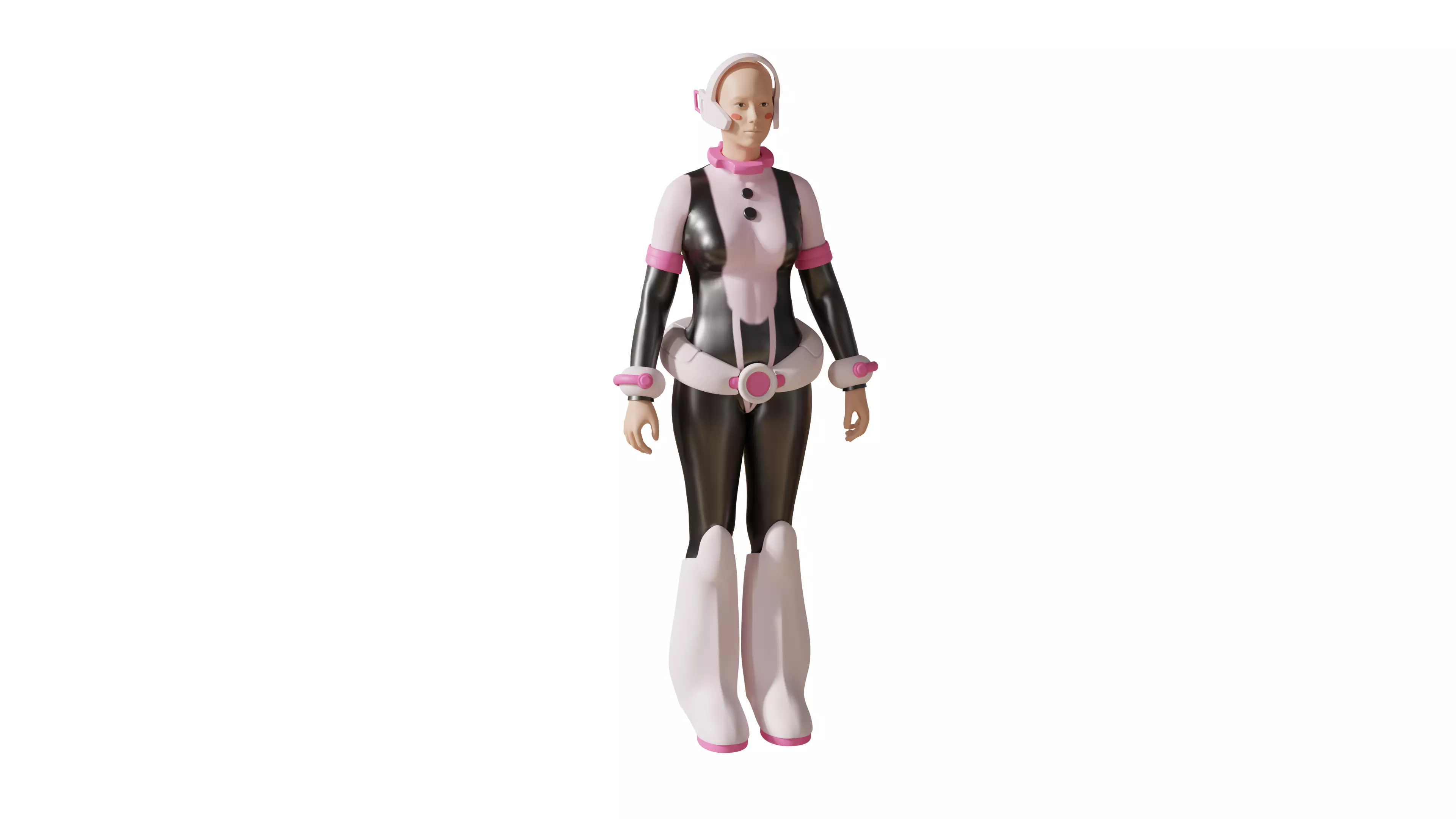 ochako uraraka armor helmet boku no hero academia 3D printing 3D print model