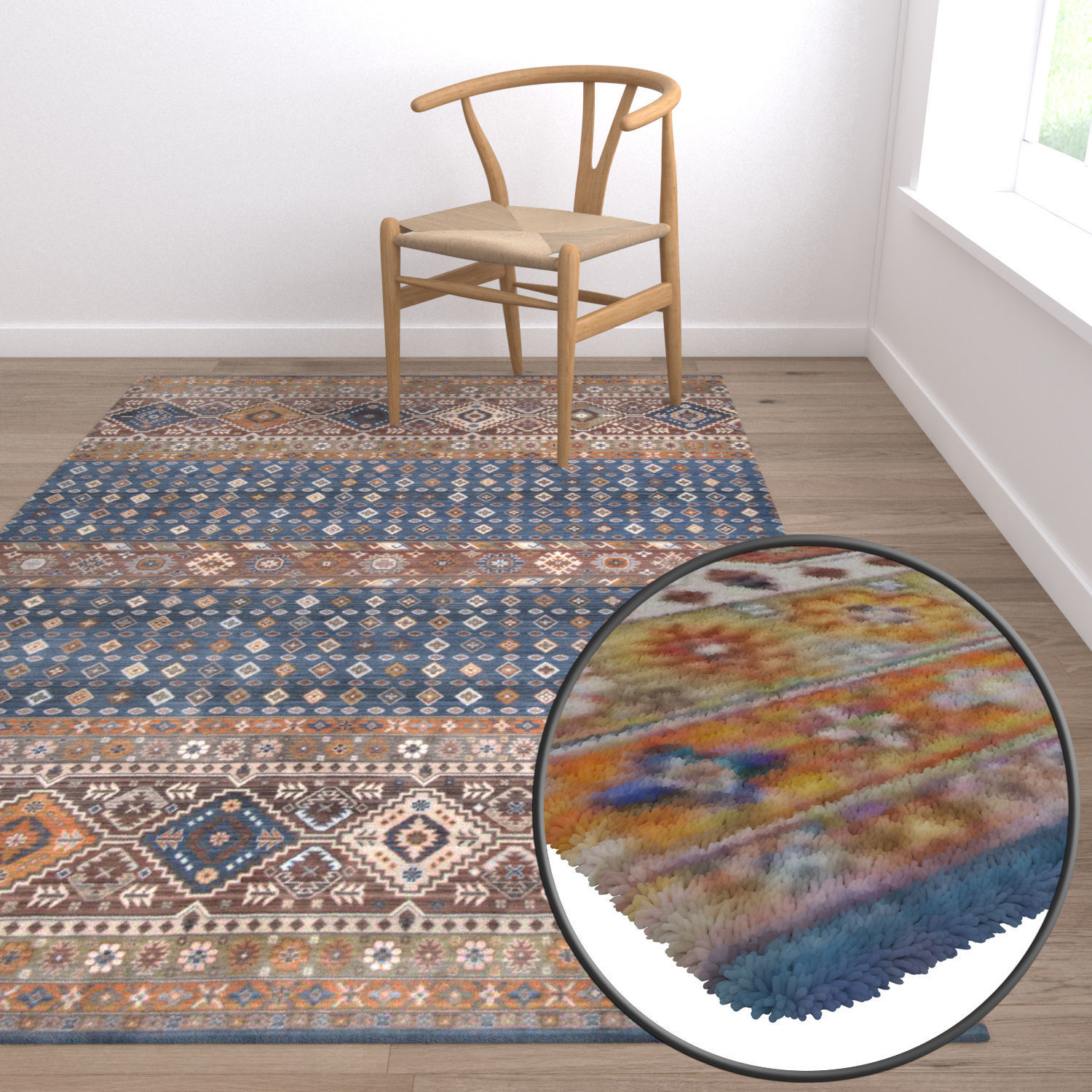 Rug Set 1306 3D model_5