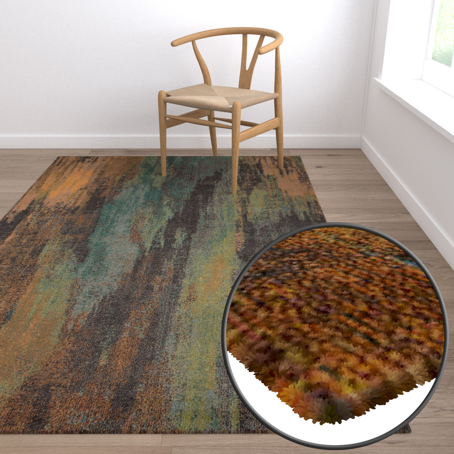 Rug Set 1309 3D model_5