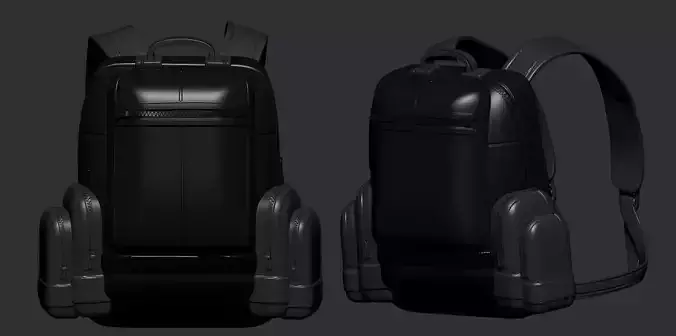 backpack sculpt 3d printable 