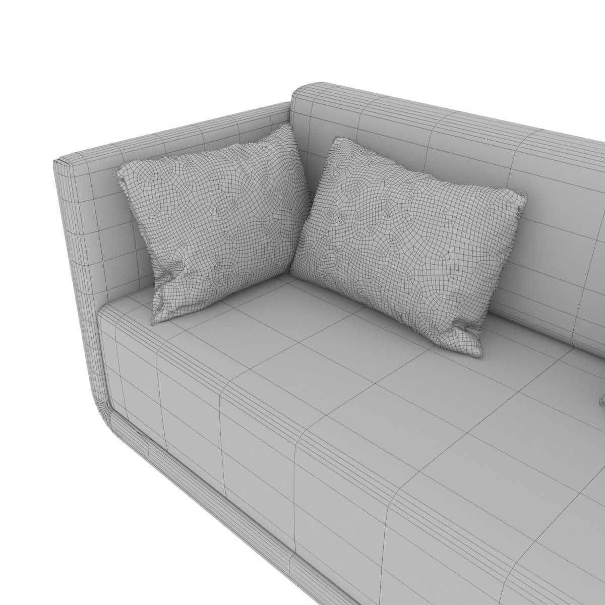 Custom made beige sofa 3D model_9