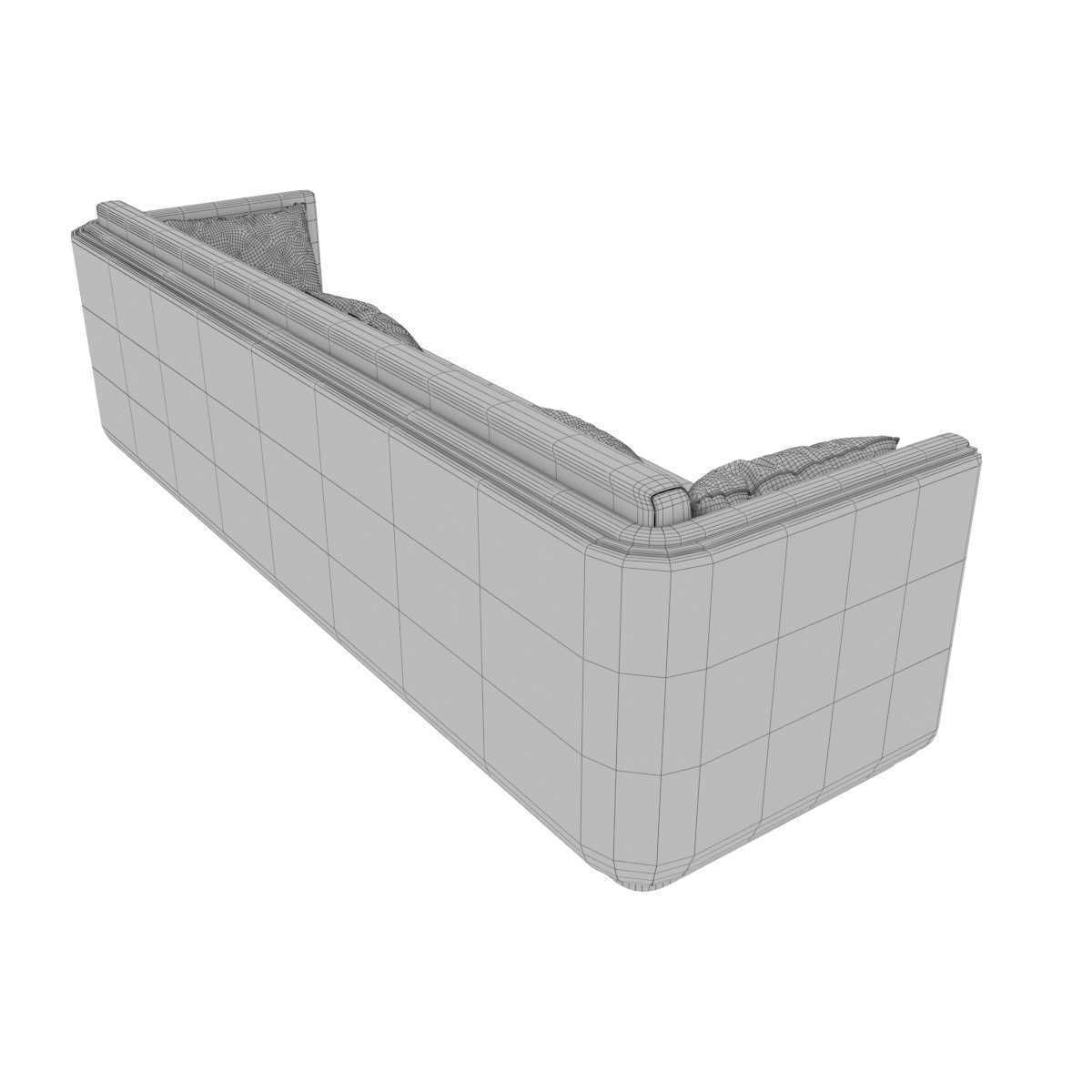 Custom made beige sofa 3D model_10