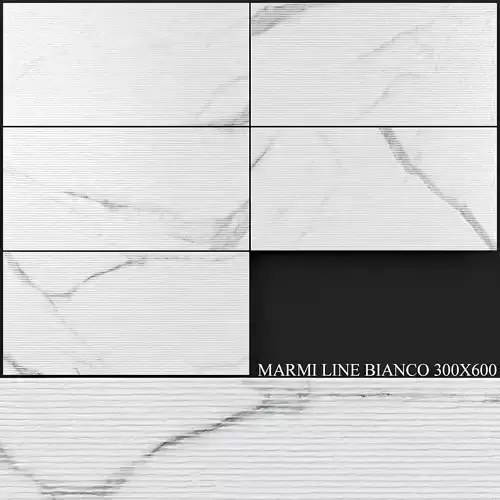 Keros Marmi Line Bianco 300x600