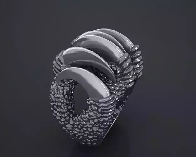 DRing-20 ring with claws