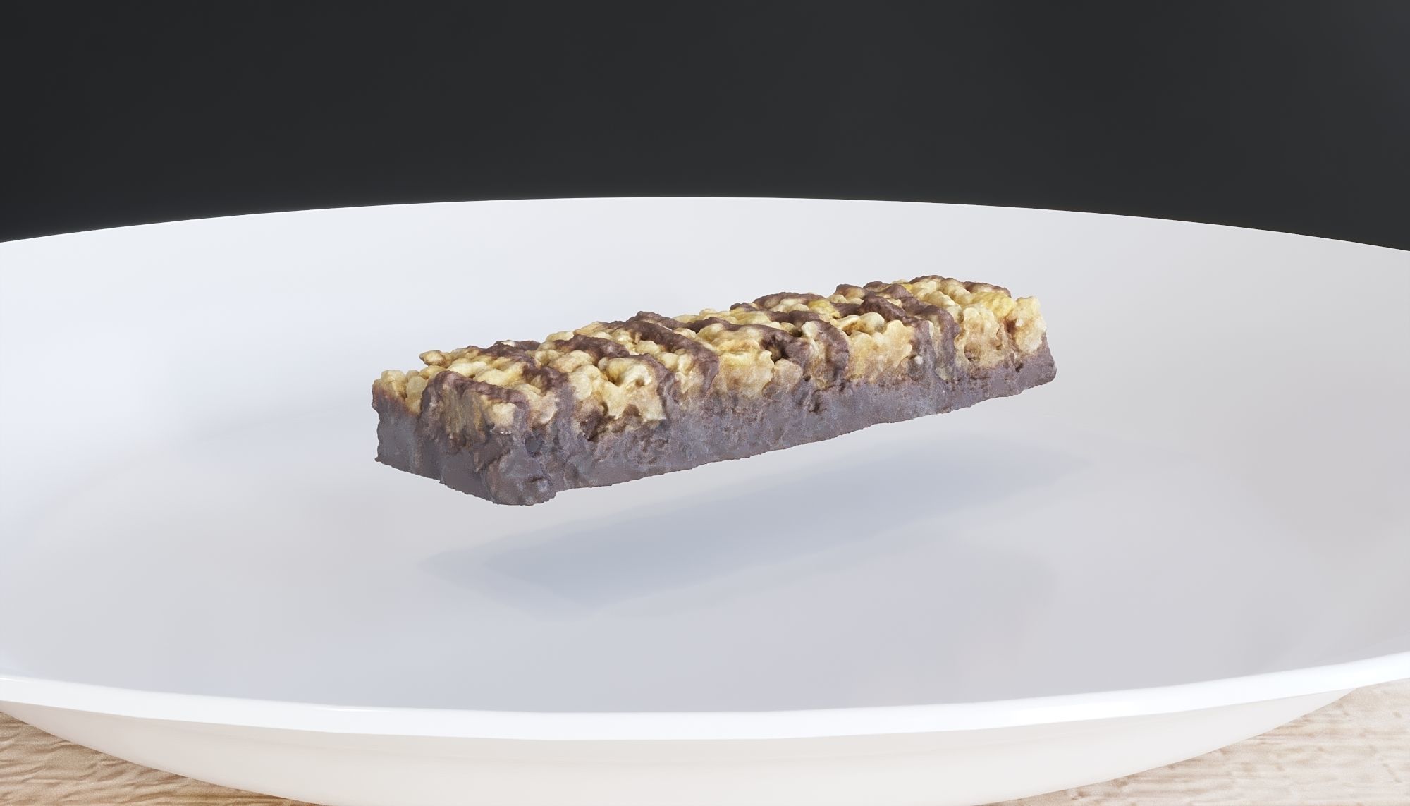 Chocolate Cereal Bar 3D model_19