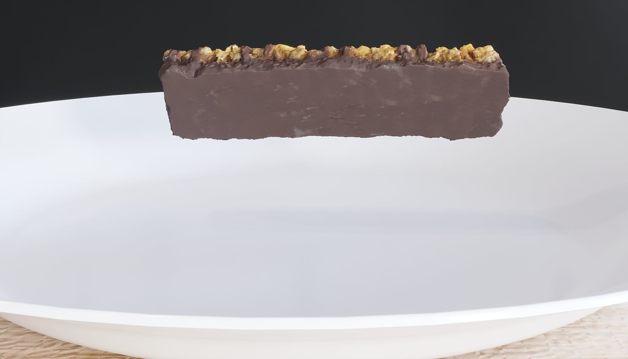 Chocolate Cereal Bar 3D model_16