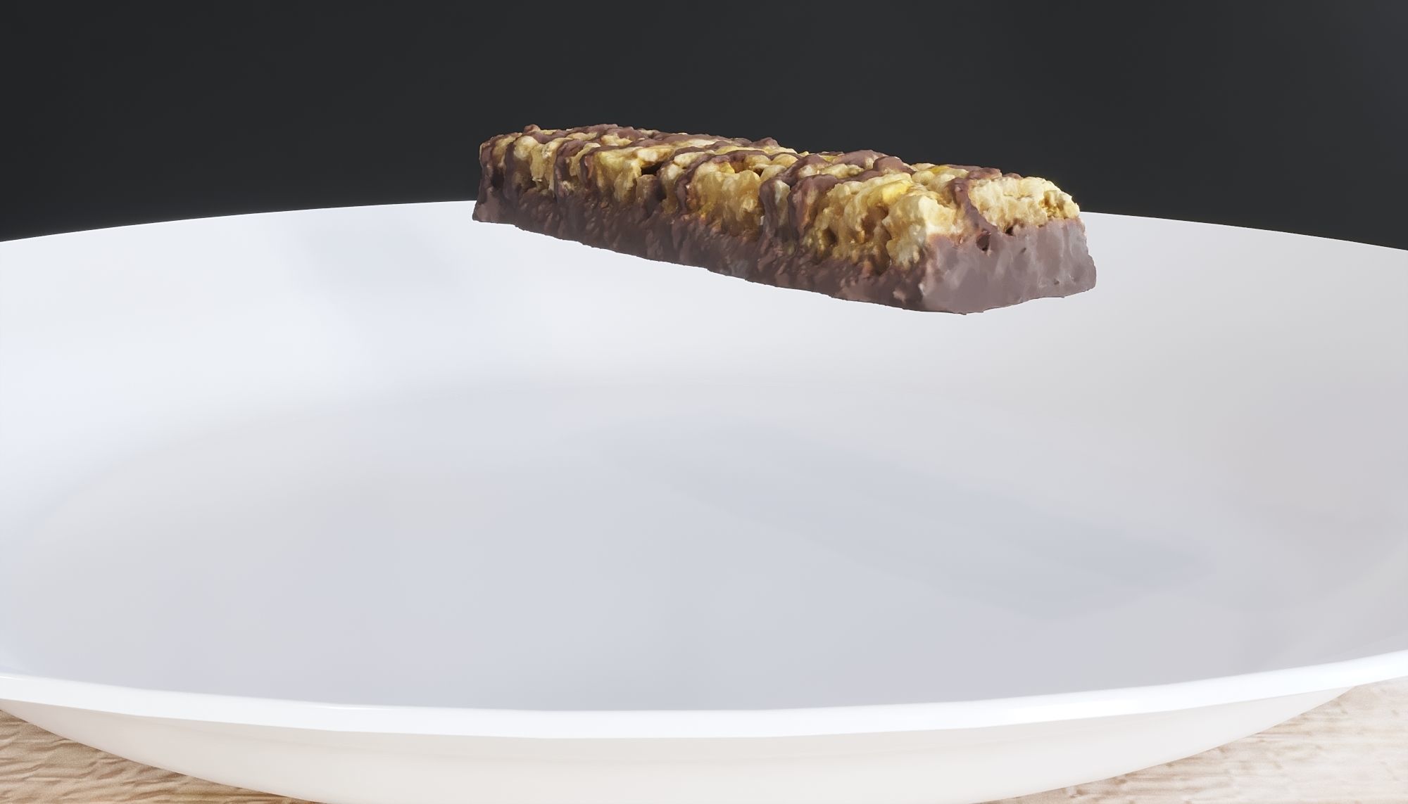 Chocolate Cereal Bar 3D model_18