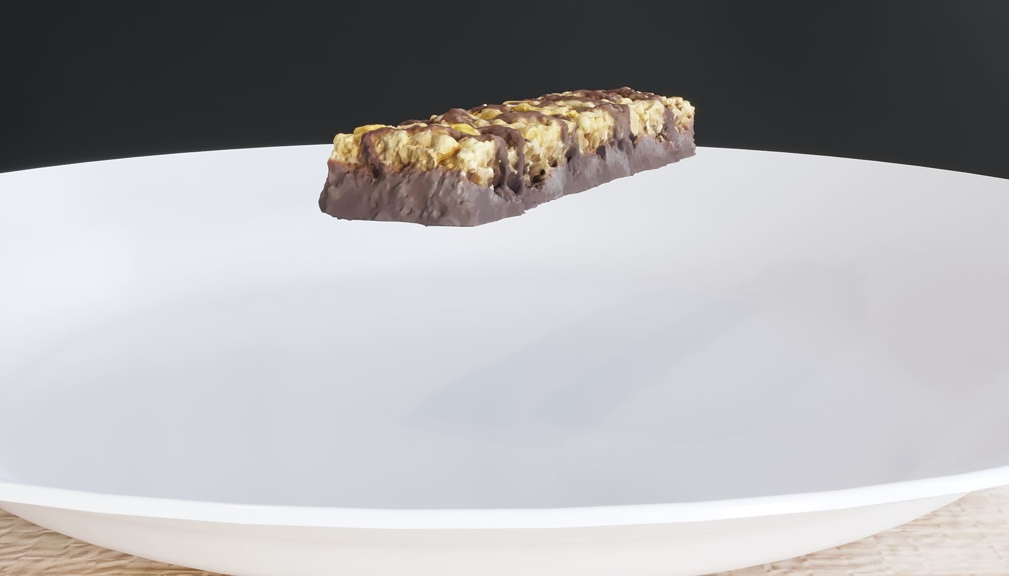 Chocolate Cereal Bar 3D model_17