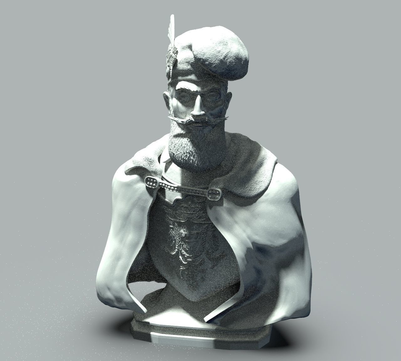 Michael the Brave Free 3D print model_12