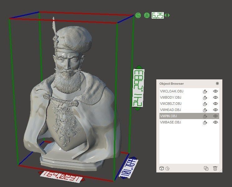 Michael the Brave Free 3D print model_20
