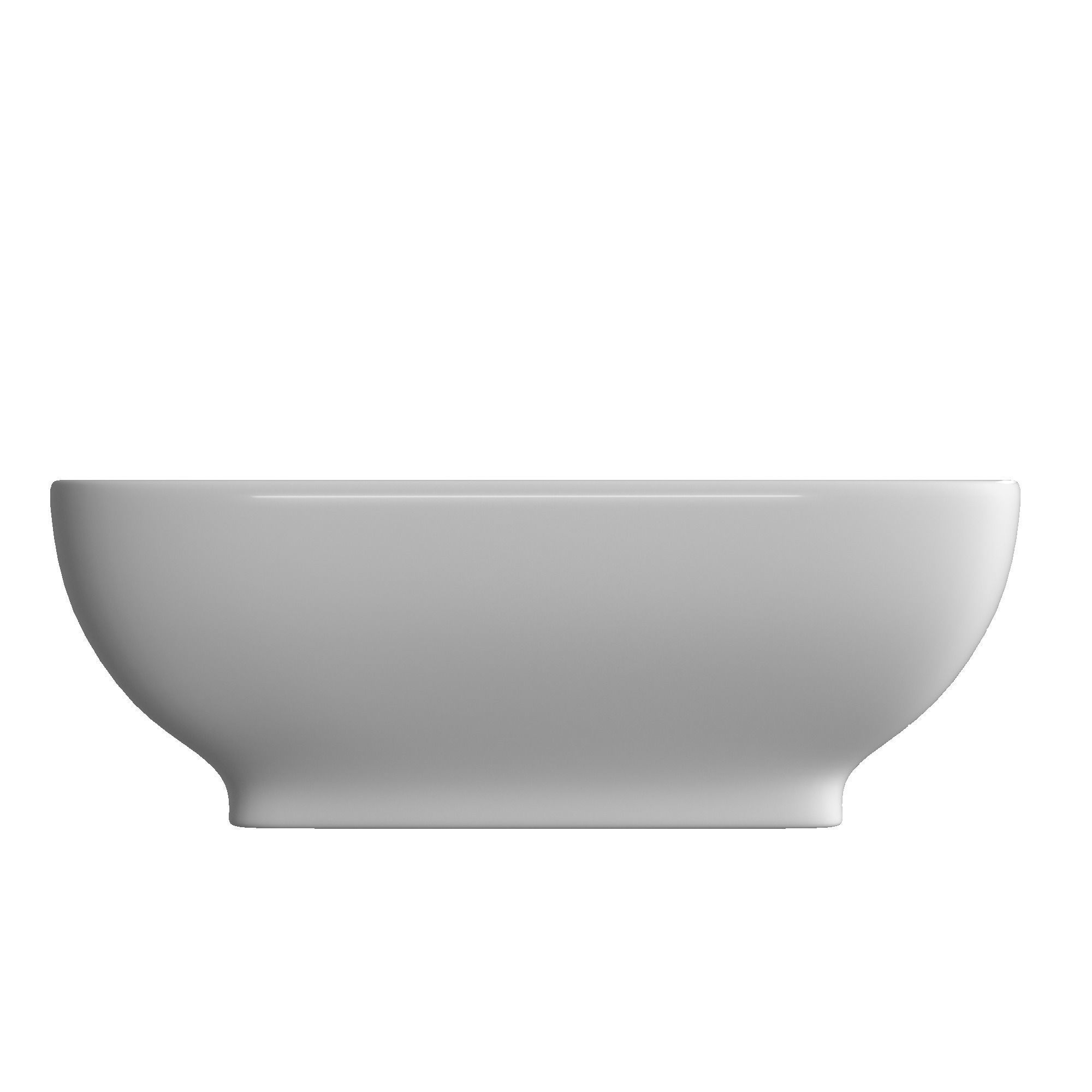 Table Top Wash Basin in square shape 3D model Modeled in 3ds max 3D model_1