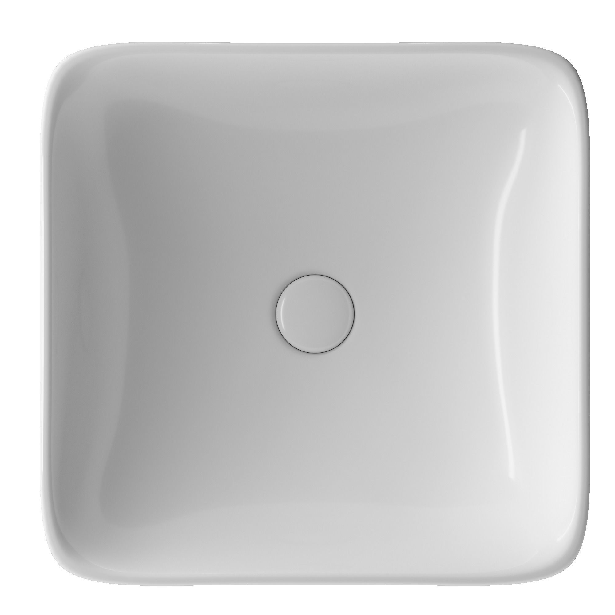 Table Top Wash Basin in square shape 3D model Modeled in 3ds max 3D model_2
