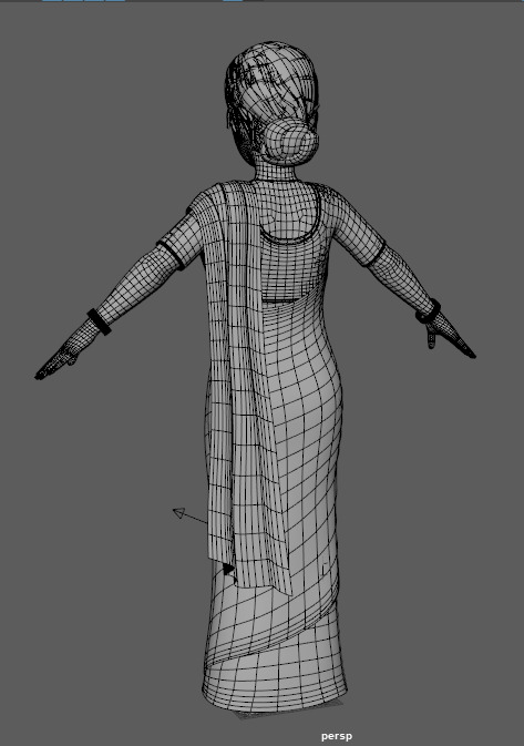 MOTHER - RIGGED 3D model_9