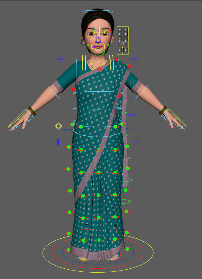 MOTHER - RIGGED 3D model_2