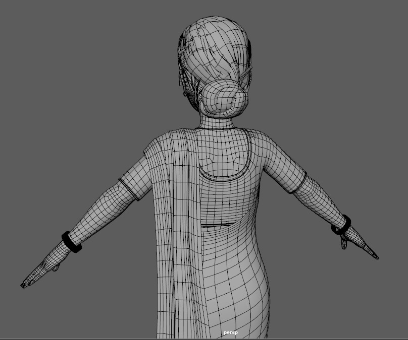 MOTHER - RIGGED 3D model_10