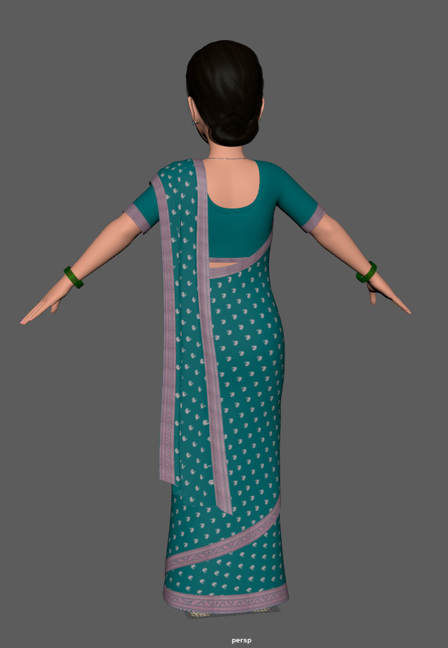MOTHER - RIGGED 3D model_6